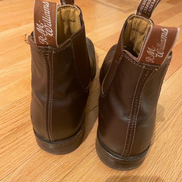 R.M. Williams Men's Brown Boots 10 Wide - Picture 4 of 6